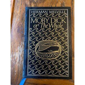 Moby Dick or The Whale by Herman Melville , Easton Press 1977 leather hardcover